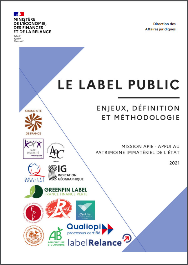 Image source document de la direction des affaires juridiques sur : le label public ; enjeux, définition et méthodologie. Date 2021